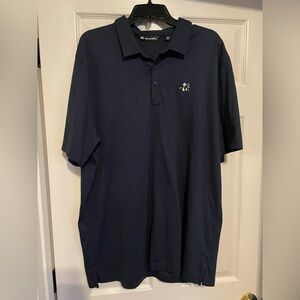 Travis Matthew Blue Polo Shirt Classic Design Mens 2xl